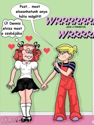 Dennis, a veszélyes és Margaret - Erotikus képregény