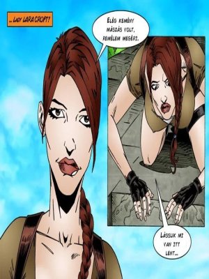 Lara Croft és a bennszülöttek - Erotikus képregény - 2. oldal