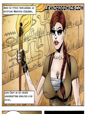 Lara Croft Egyiptomban - Erotikus képregény