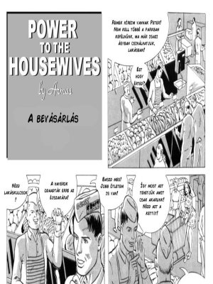 Háziasszony és a bevásárlás - Erotikus képregény