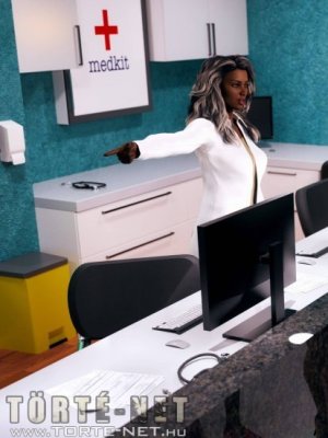 Hármasban az orvosi rendelőben