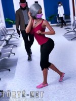 Hármasban az orvosi rendelőben - Erotikus képregény - 6. oldal