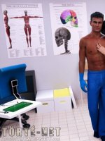 Hármasban az orvosi rendelőben - Erotikus képregény - 34. oldal