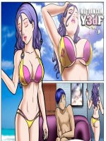 Lebukás 2. rész - Anyuval a tengerparton - Erotikus képregény - 7. oldal