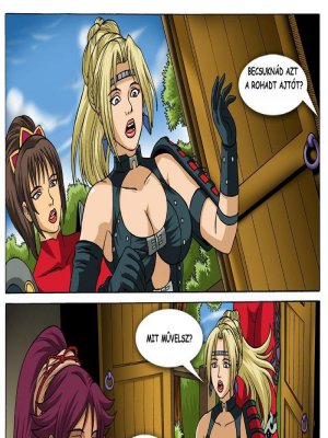 Nindzsák - Erotikus képregény