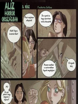 Alíz Horrorországban 3. rész - Erotikus képregény - 1. oldal