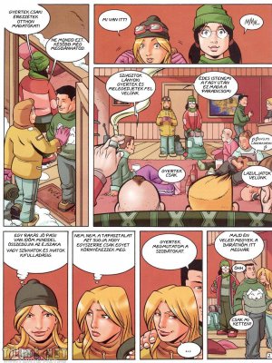 Forróság a havasokban - Erotikus képregény