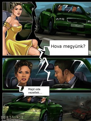 Justin Scarlet éjszakája - Erotikus képregény