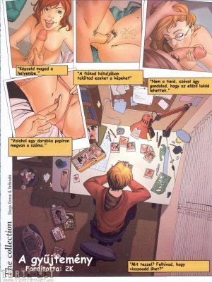 A gyűjtemény - Erotikus képregény - 1. oldal