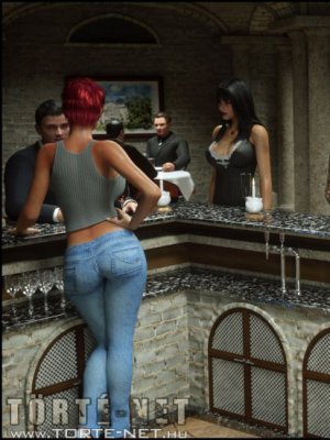 Dickgirls 8. rész - Dina és Skyla - Erotikus képregény