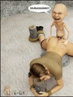 Lara Croft és a 3 Gollam - Erotikus képregény - 4. oldal