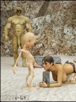 Lara Croft és a 3 Gollam - Erotikus képregény - 20. oldal