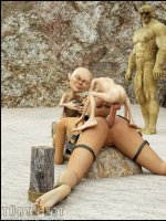 Lara Croft és a 3 Gollam - Erotikus képregény - 24. oldal