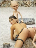 Lara Croft és a 3 Gollam - Erotikus képregény - 36. oldal