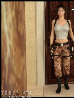 Lara Croft - Lazító Fürdő - Erotikus képregény - 3. oldal
