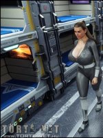 Gisela és Jay a Mars bázison - Erotikus képregény - 6. oldal