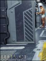 Gisela és Jay a Mars bázison - Erotikus képregény - 9. oldal