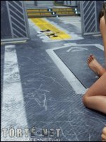 Gisela és Jay a Mars bázison - Erotikus képregény - 37. oldal