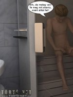 Alku az öcsivel a fürdőben - Erotikus képregény - 4. oldal