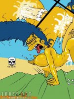 Simpson a parton - Erotikus képregény - 10. oldal