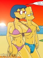 Simpson a parton - Erotikus képregény - 11. oldal