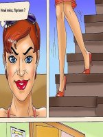 Teniszedzés - Erotikus képregény