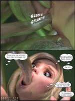 Telepatikus, hentai-s, csápos, űrös szex-Trek 9000 - Erotikus képregény - 9. oldal