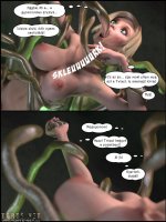 Telepatikus, hentai-s, csápos, űrös szex-Trek 9000 - Erotikus képregény - 13. oldal