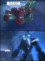 Telepatikus, hentai-s, csápos, űrös szex-Trek 9000 - Erotikus képregény - 27. oldal