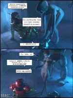 Telepatikus, hentai-s, csápos, űrös szex-Trek 9000 - Erotikus képregény - 30. oldal