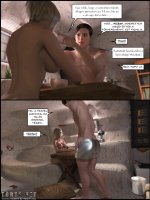 Telepatikus, hentai-s, csápos, űrös szex-Trek 9000 - Erotikus képregény - 42. oldal