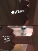 Telepatikus, hentai-s, csápos, űrös szex-Trek 9000 - Erotikus képregény - 48. oldal