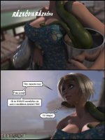 Telepatikus, hentai-s, csápos, űrös szex-Trek 9000 - Erotikus képregény - 91. oldal