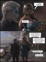 Telepatikus, hentai-s, csápos, űrös szex-Trek 9000 - Erotikus képregény - 95. oldal