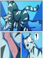 Yaoi - Furry Kalandok 1. rész - Reggeli Ébredés - Erotikus képregény - 6. oldal