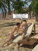 Forró orgia a forró napon - Erotikus képregény - 15. oldal