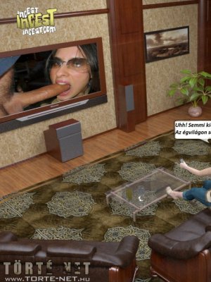 Anya és fia pornózik - Erotikus képregény