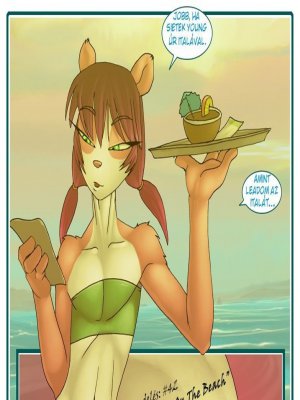 Yaoi - Furry Kalandok 7. rész - Sex On The Beach - Erotikus képregény