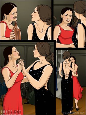 Salma Hayek - Tüzes tangó - Erotikus képregény