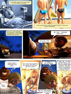 Nyári munka a strandon - Erotikus képregény - 3. oldal