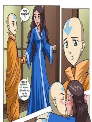 Avatar - Aang és Katara - Erotikus képregény