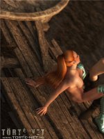 A megmentésre váró elf - Erotikus képregény - 28. oldal