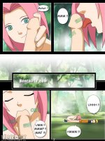 Naruto és Sakura az erdőben - Erotikus képregény - 8. oldal