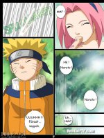 Naruto és Sakura az erdőben - Erotikus képregény - 10. oldal