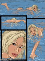 Pamela Anderson és Brett - Az eltitkolt felvétel - Erotikus képregény - 16. oldal