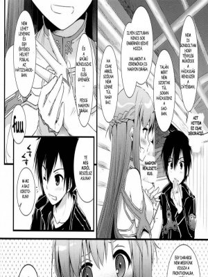 Kirito és Asuna - Házasság után - Erotikus képregény - 3. oldal Kirito és Asuna - Házasság után - Erotikus képregény - 3. oldal