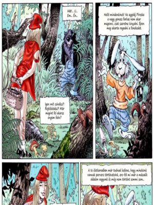 Piroska és a farkas - Erotikus képregény