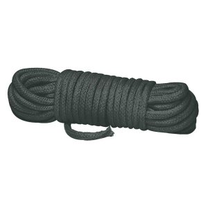 Shibari Rope - bondage kötél (7 m, fekete)