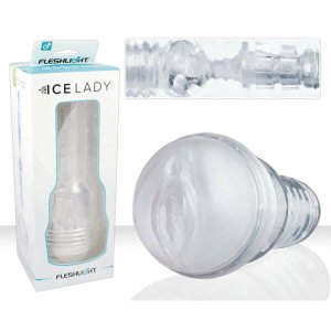 Fleshlight Ice Lady - kristályos vaginamaszturbátor