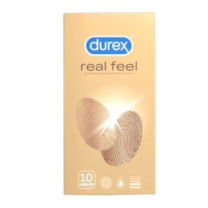 Durex Real Feel - latexmentes óvszer (10 db)